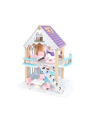 T2011 Ahşap Oyun Evi 2 Katlı -Okutan Hobi