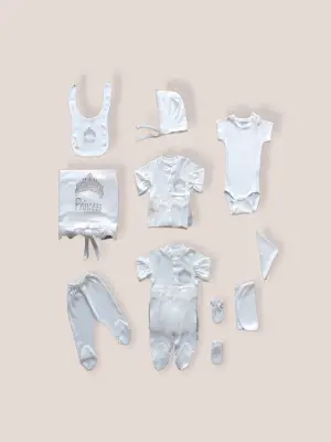 Zarif Nakışlı 10lu Zıbın Takımı