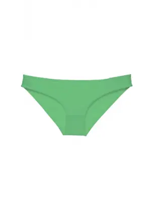 Tarz Yeşil Pamuklu Likralı Poşet İçinde Slip Külot