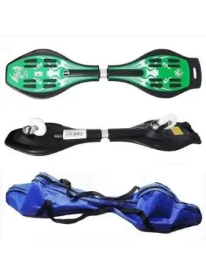 Omarı Işıklı Taşıma Çantalı Şeytan Kaykay - Pratik ve Güvenli