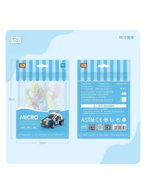 Omarı Renkli Yapı Oyuncağı Mini Poşet - Yaratıcı Blok Oyuncak