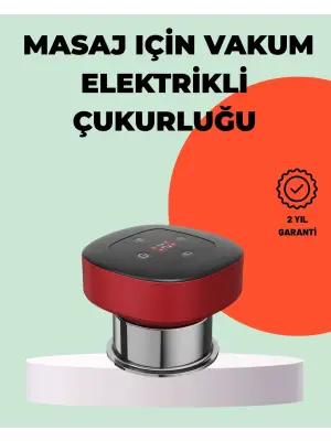Taşınabilir Elektrikli Kupa Terapisi Masaj Cihazı Boyun Sırt Bacak