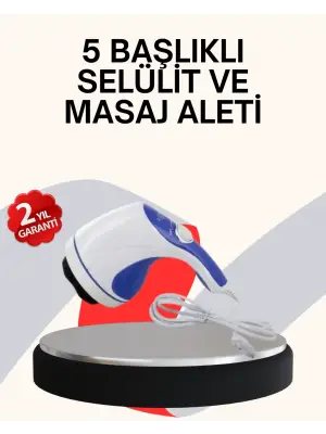 Taşınabilir Elektrikli Masaj Cihazı – Selülit Ve Yağ Karşıtı