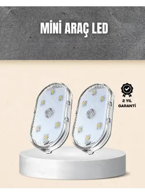 Taşınabilir Manyetik Mini Led Lamba 7 Renk Seçenekli