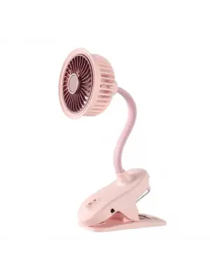 Taşınabilir Mini Klips Bebek Arabası Fanı, Fan Elektrikli Soğutma Hava Sirkülatöründe 360 Derece Dönebilen Klips