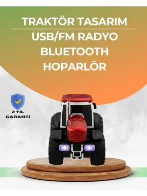 Taşınabilir Nostaljik Araç Tasarımlı Bluetooth Hoparlör