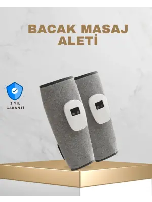 Taşınabilir Şarjlı Baldır Masaj Aleti – 3 Kademeli Isı Ve Basınç Ayarı, Titreşim Fonksiyonlu