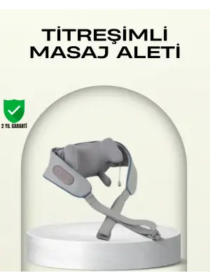 Taşınabilir Şarjlı Boyun Masaj Cihazı | Sessiz Ve Güçlü Motor