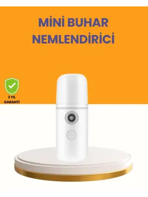 Taşınabilir Şarjlı Buhar Nemlendirici – Kablosuz Akıllı Pro Teknolojili Mini Cilt Ve Ortam Nemlendirici