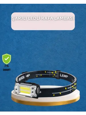 Taşınabilir Şarjlı Led Fener Xpe95lm Cob120lm Manyetik Gövde