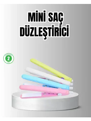 Taşınabilir Seramik Kaplama Mini Saç Düzleştirici – Seyahat Ve Günlük Kullanım İçin İdeal