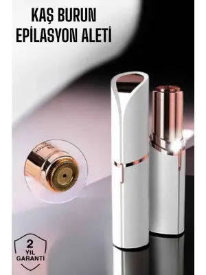 Taşınabilir Ve Şık Yüz Kaş Epilatörü Hassas Ciltlere Özel