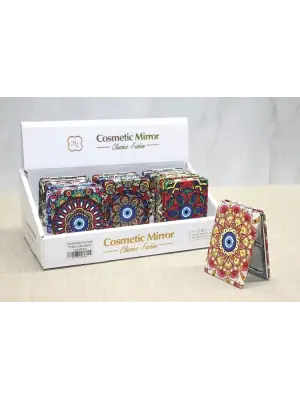 Taşlı El Aynası Dikdörtgen İnce Alk3738