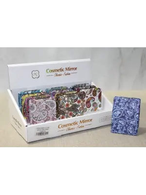 Taşlı El Aynası Dikdörtgen İnce Alk3744