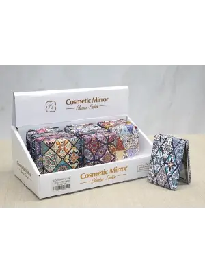 Taşlı El Aynası Dikdörtgen Kalın Alk3747