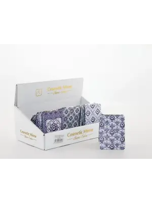 Taşlı Nazar Boncuklu El Aynası İnce Alk2499