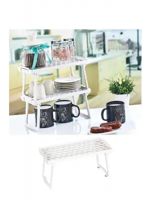 Omarı Yüksek Kaliteli Tek Katlı Metal Raf