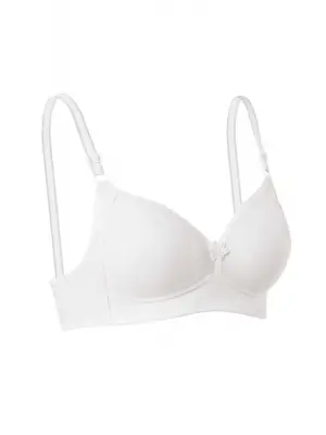 Omarı Silikonlu Toparlayıcı Beyaz Sütyen