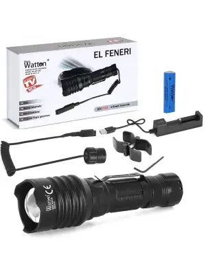 Tg-10 Şarjlı Profesyonel Av Feneri  Wt-620