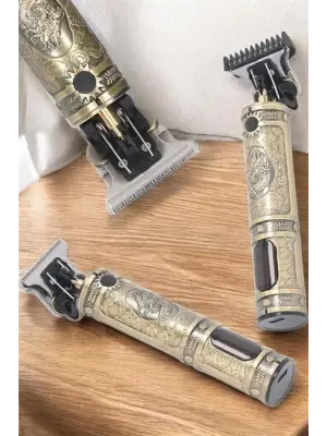 Tıraş Makinesi Çizik Tıraş Paslanmaz Çelik Uzun Ömürlü Şarjlı