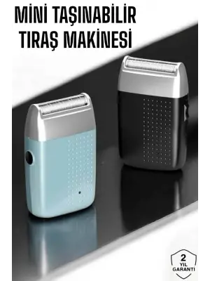Tıraş Makinesi Islak Ve Kuru Kullanıma Uygun Kablosuz Taşınabilir