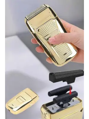 Tıraş Makinesi Paslanmaz Çelik Şarjlı Taşınabilir