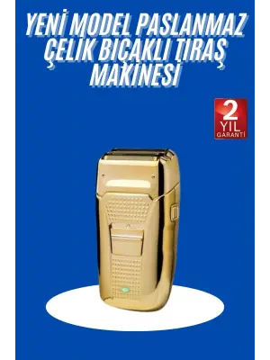 Tıraş Makinesi Sakal Kesme Makinesi Profesyonel Şarjlı Sıfır