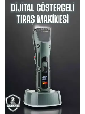 Tıraş Makinesi Uzun Pil Ömrü Şarjlı Günlük Tıraş Makinesi