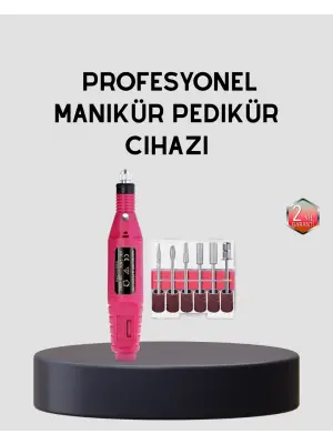 Tırnak Matkap Makinesi – Profesyonel Manikür Pedikür Cihazı, Ayarlanabilir Hız Ve Sessiz Çalışma