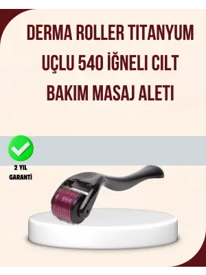 Titanyum Mikro İğneli Dermaroller 1 Mm Kırışıklık Ve Leke Karşıtı