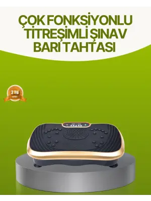 Titreşimli Egzersiz Platformu Evde Fitness Ve Kas Güçlendirme