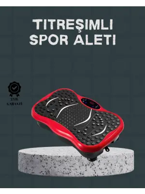 Titreşimli Egzersiz Platformu Evde Spor Ve Kas Aktivasyonu