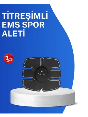 Titreşimli Ems Spor Aleti Karın Kol Ve Bacak Kas Yapma Cihazı 2025 Model