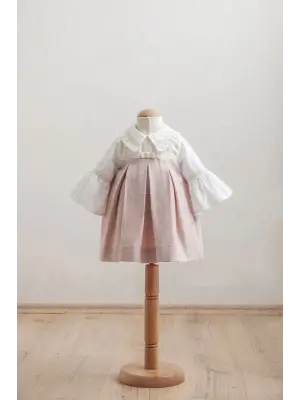 Tongs Baby Bebek Elbise 3919 Pudra