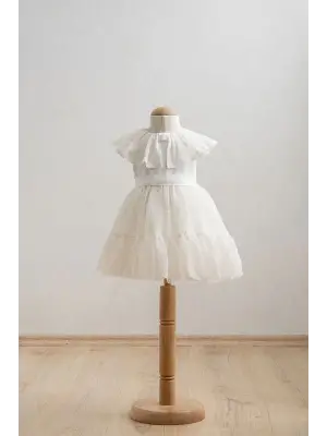 Tongs Baby Bebek Elbise 3941 Ekru