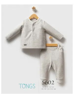 Tongs Baby Classic Bear 2li Takım 5602 Gri