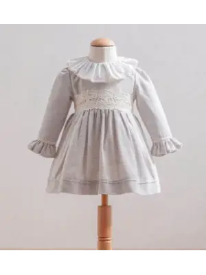 Tongs Baby Elbise 3878 Gri