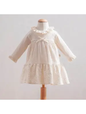 Tongs Baby Elbise 3885 Ekru