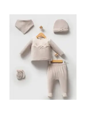 Tongs Baby Etamine 5li Hastane Çıkışı 5684 Gri