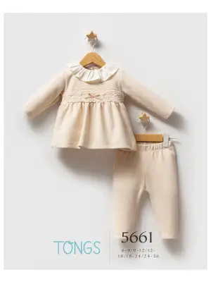 Tongs Baby Lace Dream 2li Takım 5661 Ekru