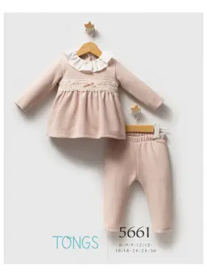 Tongs Baby Lace Dream 2li Takım 5661 Pudra