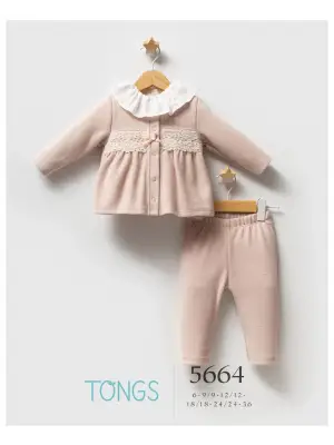 Tongs Baby Lace Dream 3lü Takım 5664 Pudra