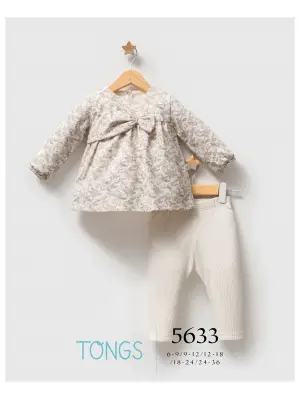 Tongs Baby Little Honey 2li Takım 5633 Ekru