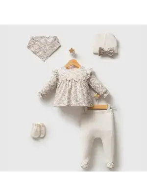 Tongs Baby Little Honey 5li Hastane Çıkışı 5632 Ekru