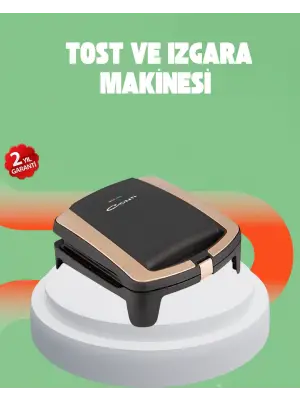 Tost Makinesi 4 Dilim Kapasite 1500 Watt Hızlı Isıtma