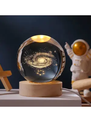 Toz Bulutu Tasarımlı Dekoratif Usb&039li Gece Lambası