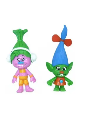 Omarı Trolls Yağmur Ormanı Şans Bebekleri Figür Seti