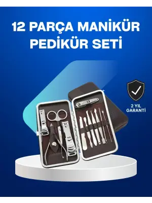 Tüm İhtiyaçlara Uygun Taşınabilir Manikür & Pedikür Seti