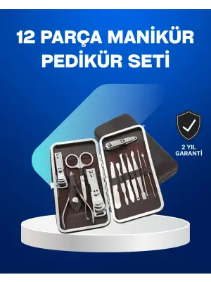 Tüm İhtiyaçlara Uygun Taşınabilir Manikür & Pedikür Seti