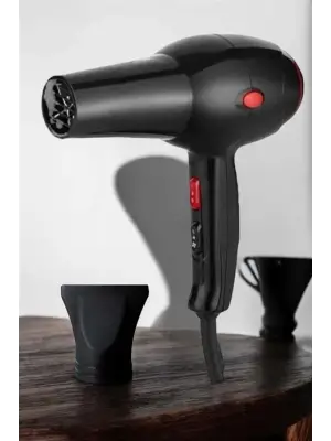 Tüm Saç Tiplerine Uygun, İki Kademeli Hız Ayarlı Fön Makinesi